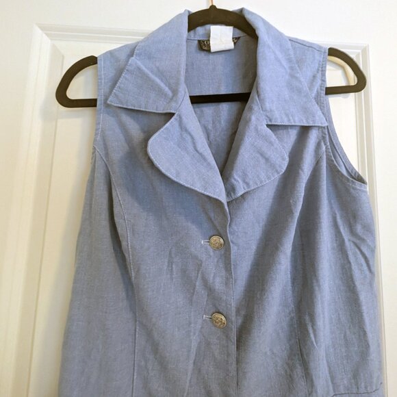 Vintage Denim Long Dress - Picture 3 of 6